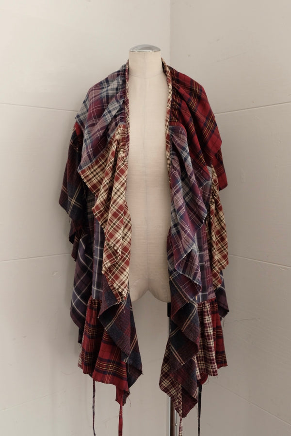 check frill stole