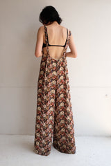 flower print  jumpsuit