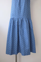puff sleeve flower dress