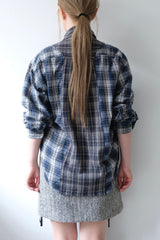 check shirring shirt