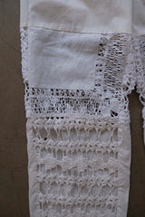 crochet lace pants