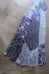 flower rayon long dress