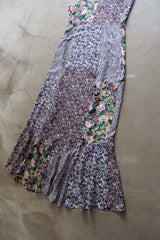 flower rayon long dress