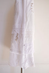 cutwork lace camisole dress