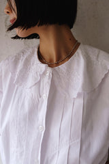 frill collar blouse A