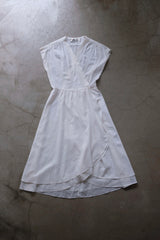 v-neck cache-coeur dress