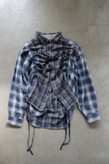 check shirring shirt