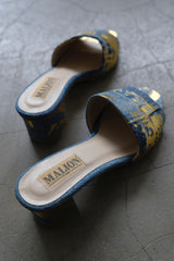 denim sandal