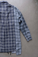 check shirring shirt