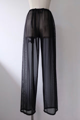 sheer long pants