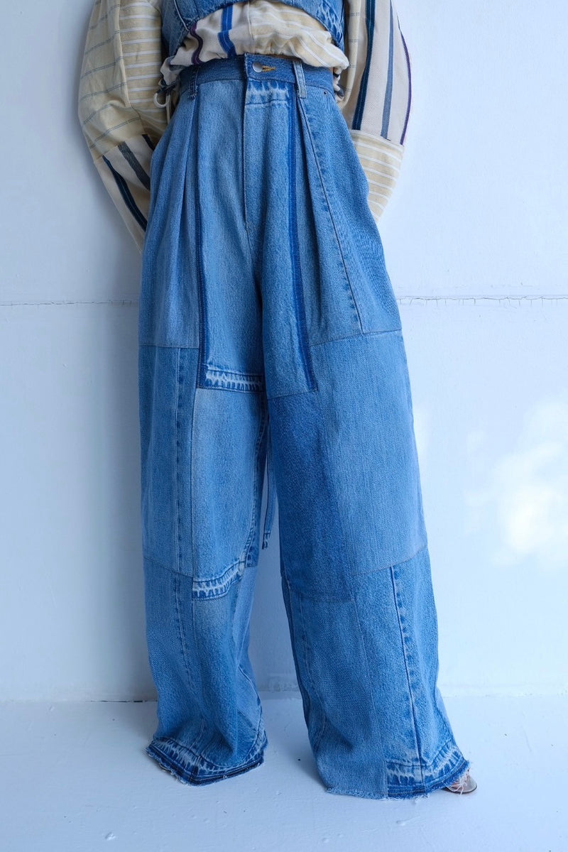 tuck wide pants