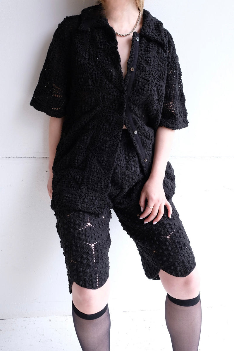 crochet lace shirt – MALION vintage