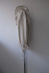 mermaid fin linen blouse