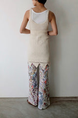 knit camisole dress