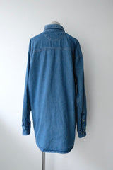 long sleeve denim shirt