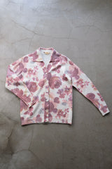 floral knit cardigan