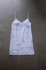 cutwork lace camisole dress