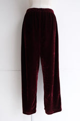 velour pants