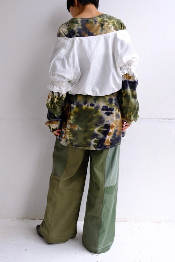 tuck wide pants