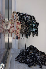 flower rayon  mini bag