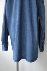 long sleeve denim shirt