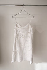 cutwork lace camisole dress