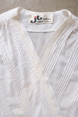 v-neck cache-coeur dress