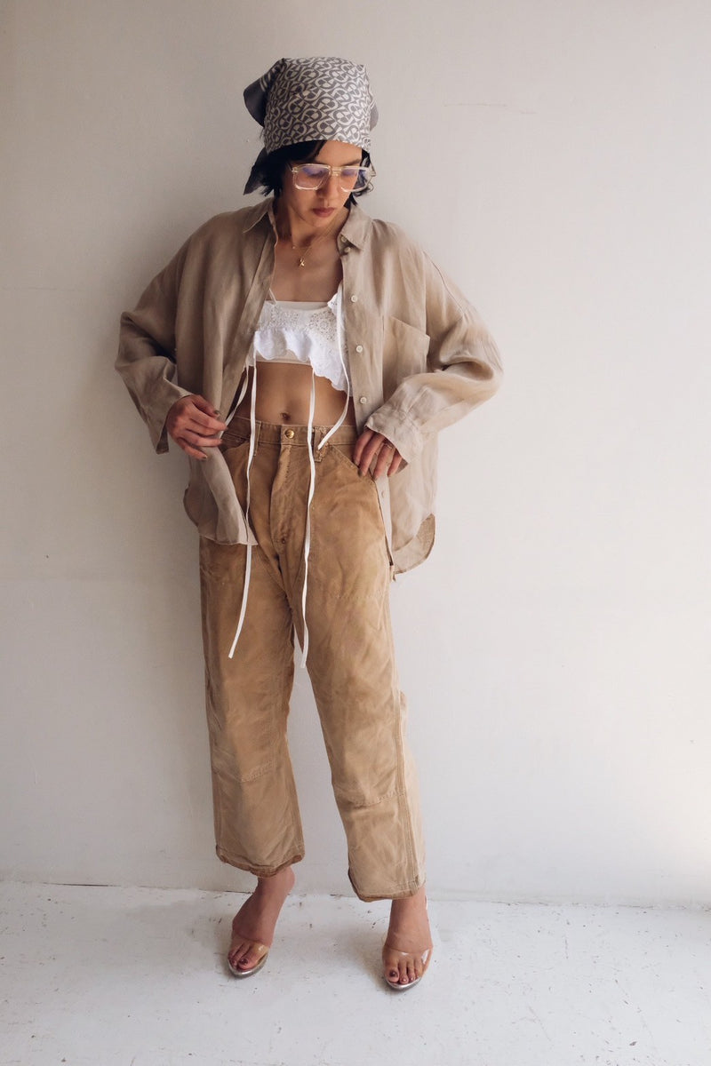 long sleeve linen shirt