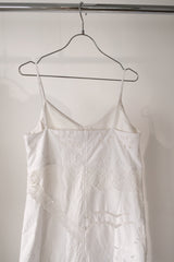cutwork lace camisole dress