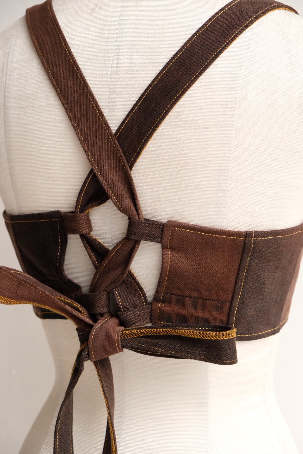 あいぴー さま MALION vintage ribbon bra top ribbon bra top – MALION vintage