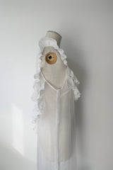 silk organdy lace dress