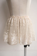 lace layered skirt