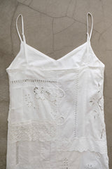 cutwork lace camisole dress