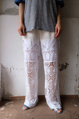 crochet lace pants C