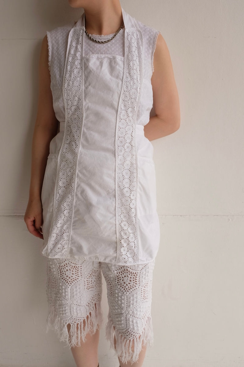 crochet lace half pants