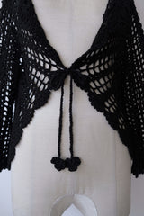 crochet lace cardigan