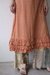 puff sleeve flower dress