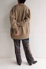 tie patchwork easy pants