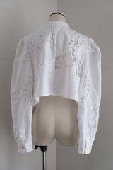 cutwork short blouse C