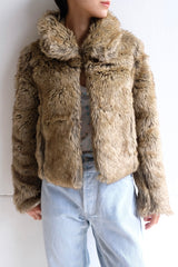 faux fur coat