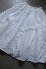 cotton flare skirt