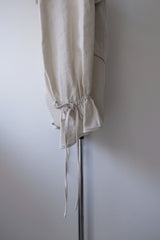 mermaid fin linen blouse