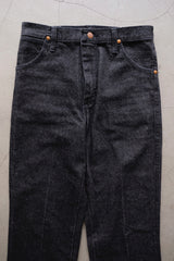 dead stock black denim pants