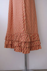 puff sleeve flower dress