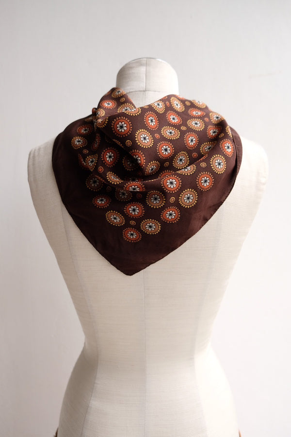 vintage silk scarf