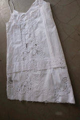 cutwork lace camisole dress