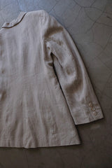 linen tailored jacket