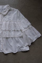 frill sleeve blouse