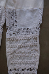 crochet lace pants