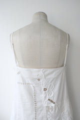 cutwork lace camisole dress